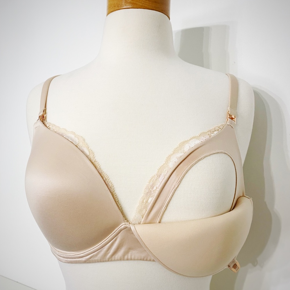 SET of Victoria Secret Padded and Wireless Maternity / Nursing Bras - 34DD - Picture 10 of 16